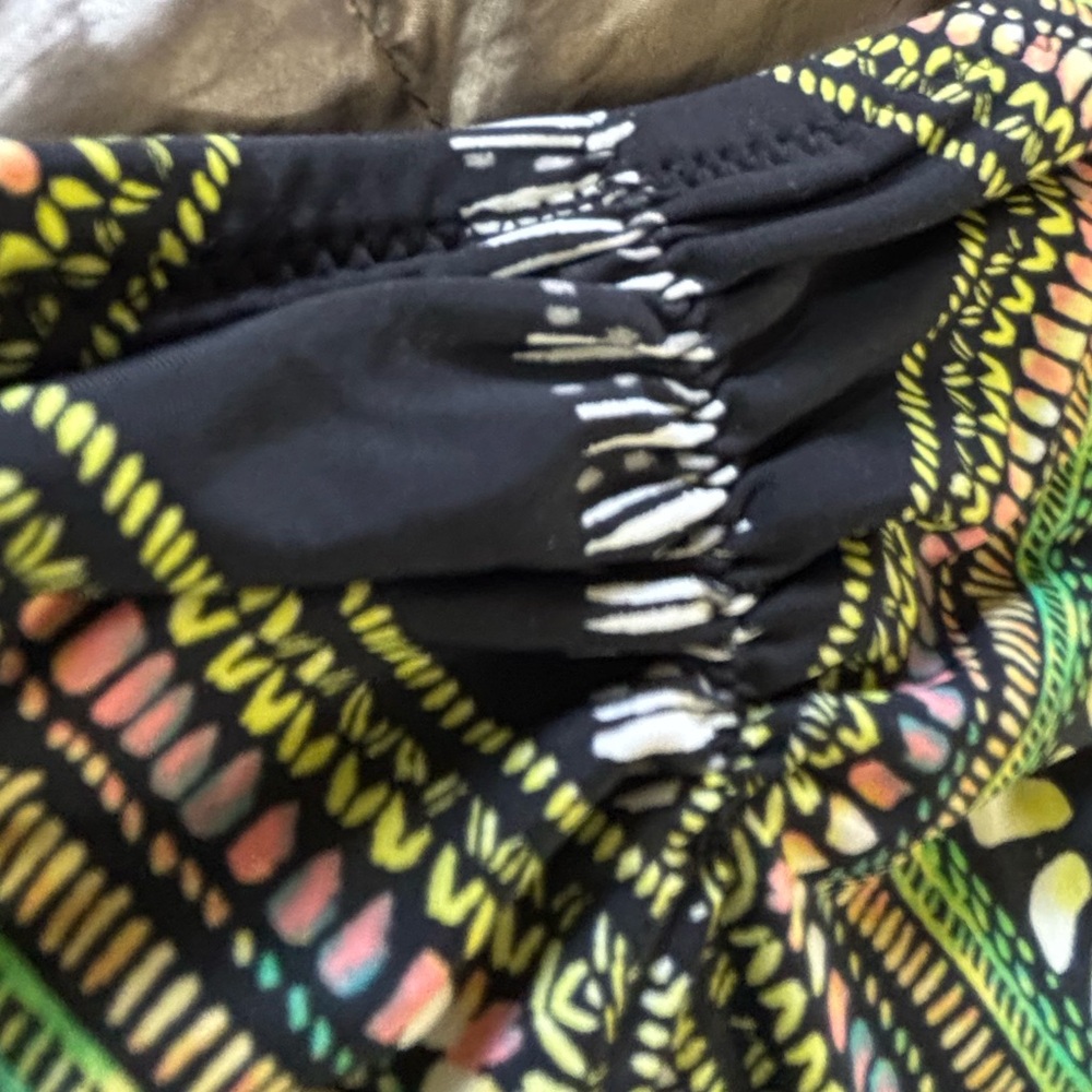 Radio Fiji Stylish Yellow Tassels and Patterned Bikini Bottom - Picture 5 of 12